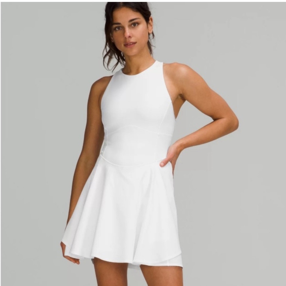 White Lululemon Court Crush Dress NWT Size 6